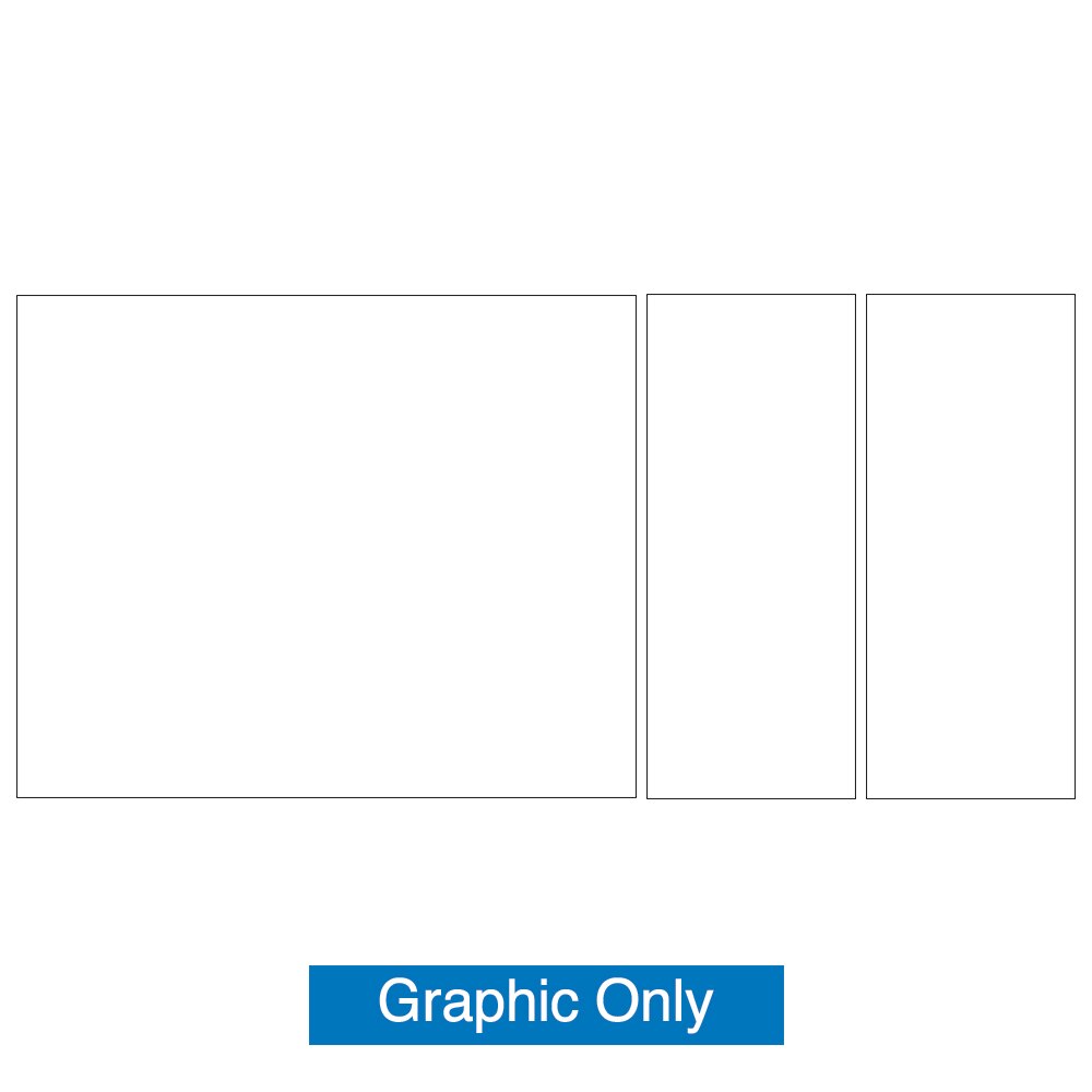 Showbird 120 10 x 10 Configuration A — Single Sided Block Out Panel